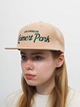 Бейсболка HOOD арт. 100-MWL001-CA046-CL Leimert Park, CA (бежевый)